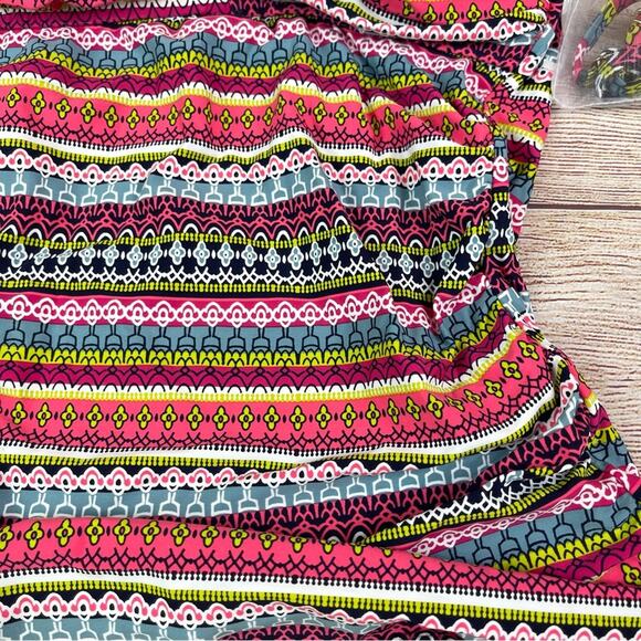 NWT Anne Cole Tankini Top - BRIGHT COLORS - Picture 5 of 10